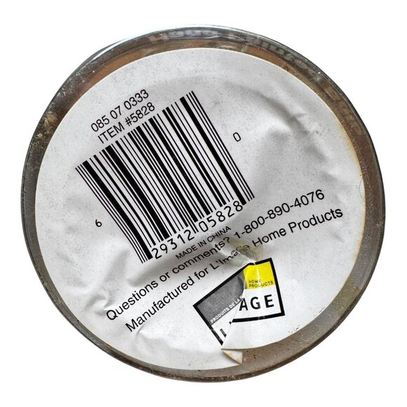 L'Image Painted Halloween Light Bulb w/Bat Design Orange Black Spooky Decor NOS - Picture 7 of 7